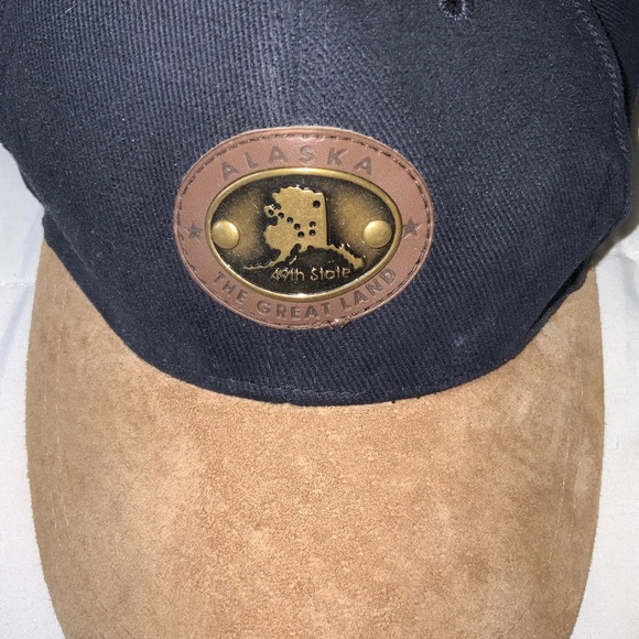 Alaska, blue and tan cap. - Picture 2 of 5